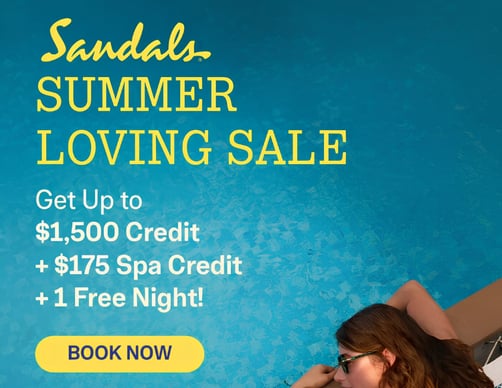 Sandals: $1,500 off + a free night before July 6 — my math