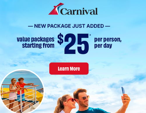 This Week's Deals on Kelly's Desk: The $25/Day Carnival Upgrade I Book