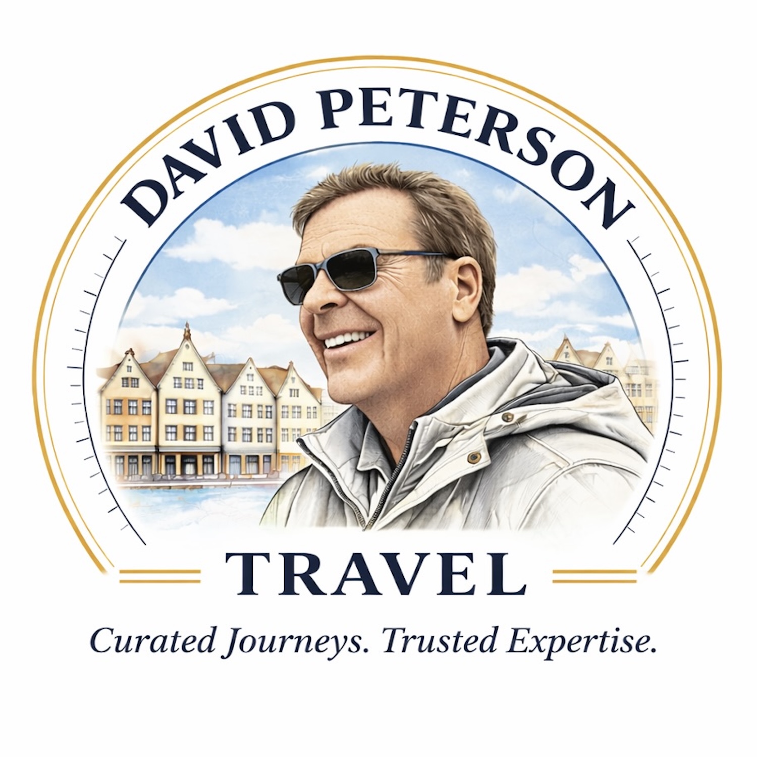 David Peterson Travel Logo